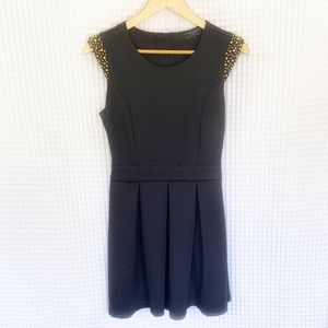 Guess Gold Bead Embellished Dress
